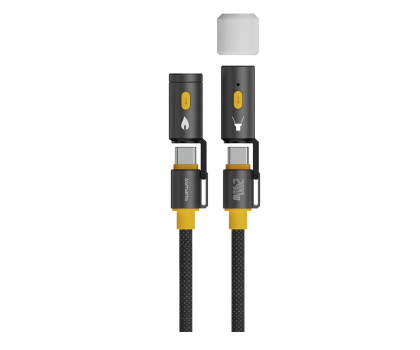 Kabel 4smarts Kabel USB-C Explorer 3w1 240W 1.5m czarny